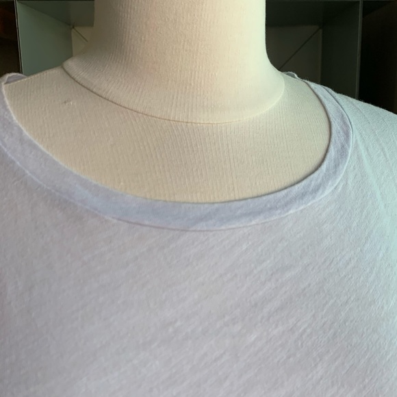 J. Crew Light Blue Tee Combo Cotton & Silk Sz M - Picture 5 of 14